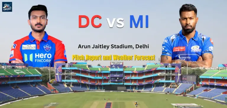DC vs MI Pitch Report