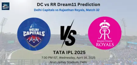 DC vs RR Dream11 Prediction