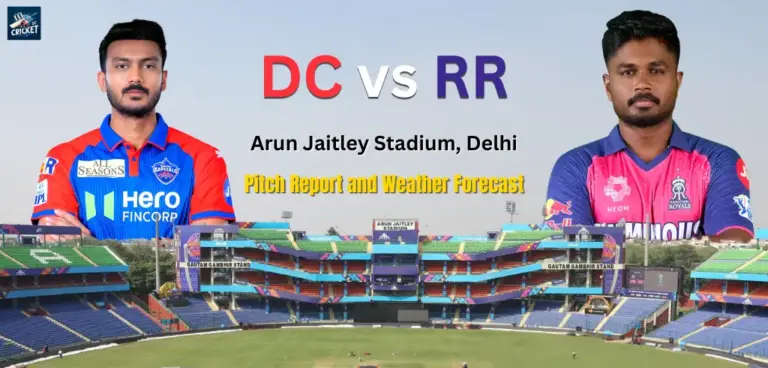 DC vs RR Pitch Report