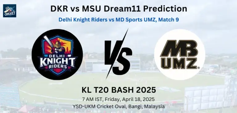 DKR vs MSU Dream11 Prediction