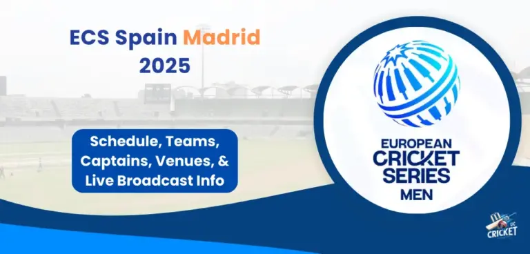 ECS Spain Madrid 2025 Schedule