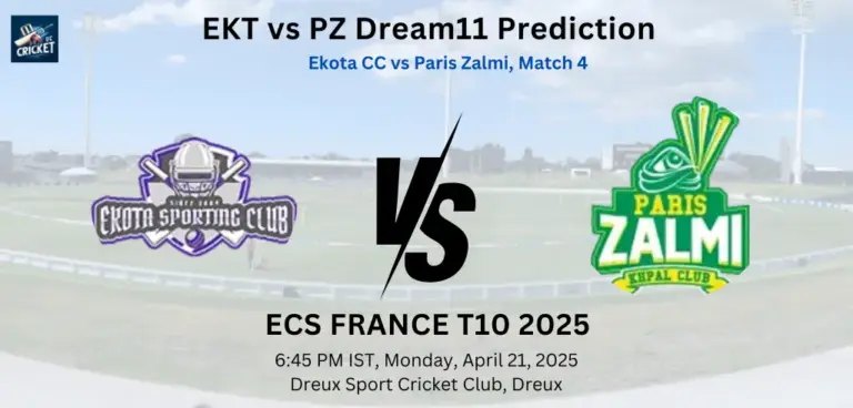 EKT vs PZ Dream11 Prediction