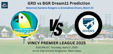 GRD vs BGR Dream11 Prediction