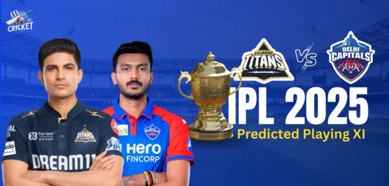 GT vs DC Predicted Playing XI