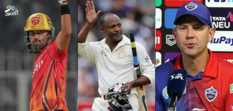 Shashank Singh drops a massive praise for Brain Lara and Ricky Ponting, Check out.