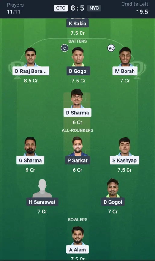 GTC vs NYC Small League Team