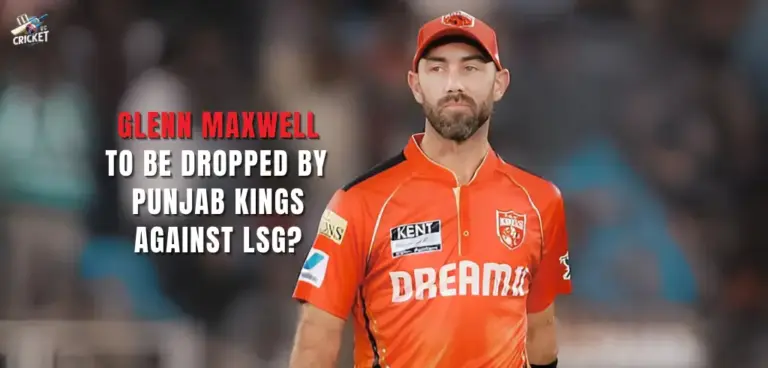 Glenn Maxwell dropped by PBKS