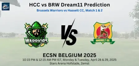 HCC vs BRW Dream11 Prediction