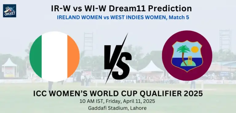 IRW vs WIW Dream11 Prediction
