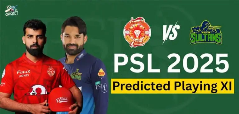 ISL vs MUL 2025 Playing 11