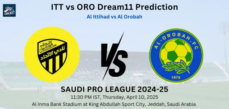 ITT vs ORO Dream11 Prediction