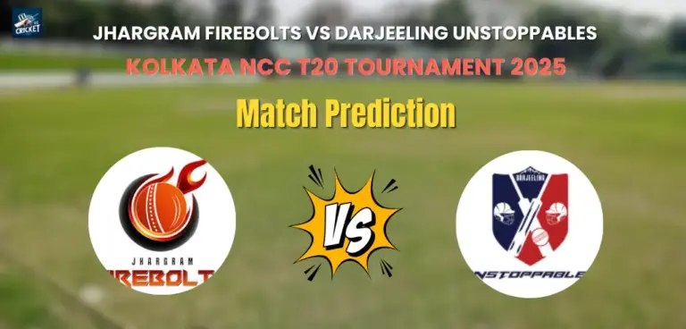 Jhargram Firebolts vs Darjeeling Unstoppables Match Prediction