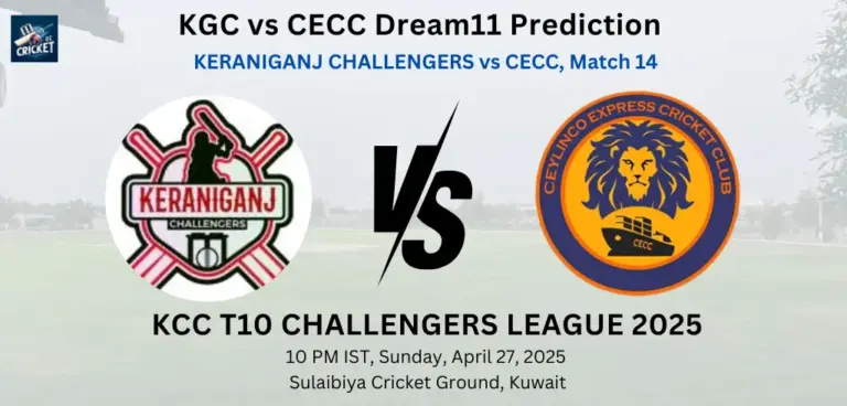 KGC vs CECC Dream11 Prediction