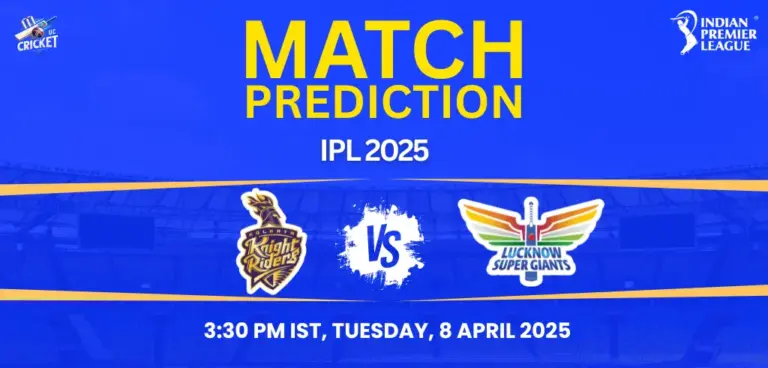 KKR vs LSG MATCH Prediction