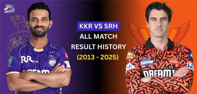 KKR vs SRH Match History