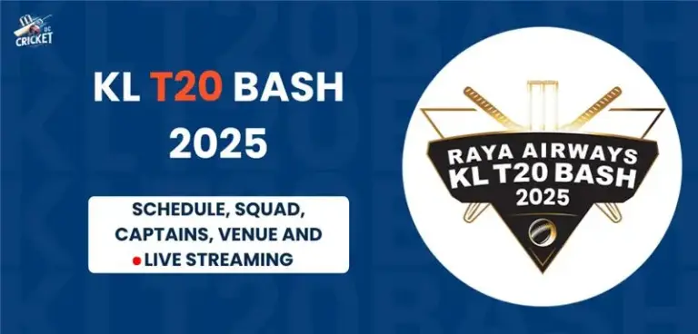 KL T20 Bash 2025 Schedule
