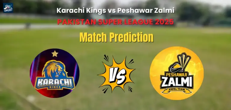 Karachi Kings vs Peshawar Zalmi Match Prediction