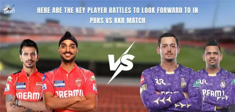 PBKS vs KKR Player Battles IPL 2025