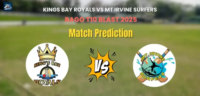 Kings Bay Royals vs Mt Irvine Surfers Match Prediction