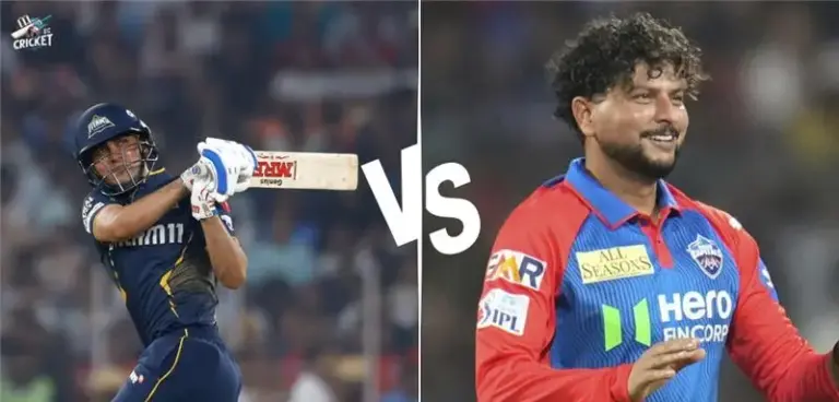 Kuldeep Yadav vs Shubman Gill
