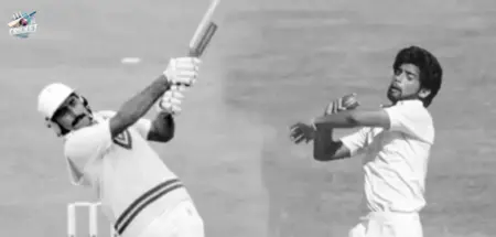 On this day in 1986 : Javed Miandad smashed six on the last ball of Chetan Sharma to win Austral Asia Cup Javed Miandad smashed six on the last ball of Chetan Sharma