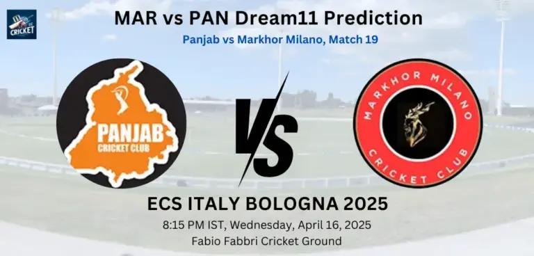 MAR vs PAN Dream11 Prediction