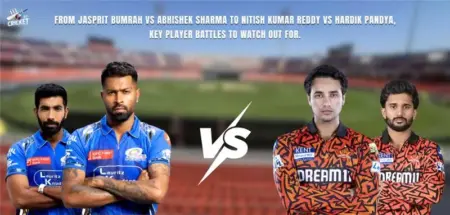 Players Battles MI vs SRH Clash - IPL 2025