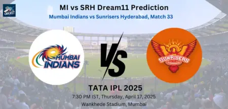 MI vs SRH Dream11 Prediction