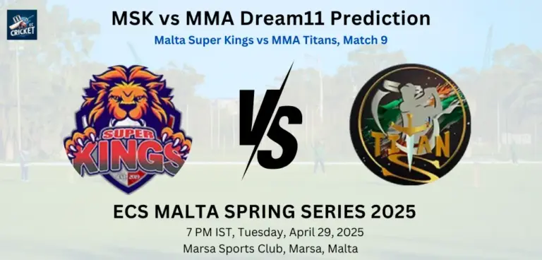 MSK vs MMA Dream11 Prediction