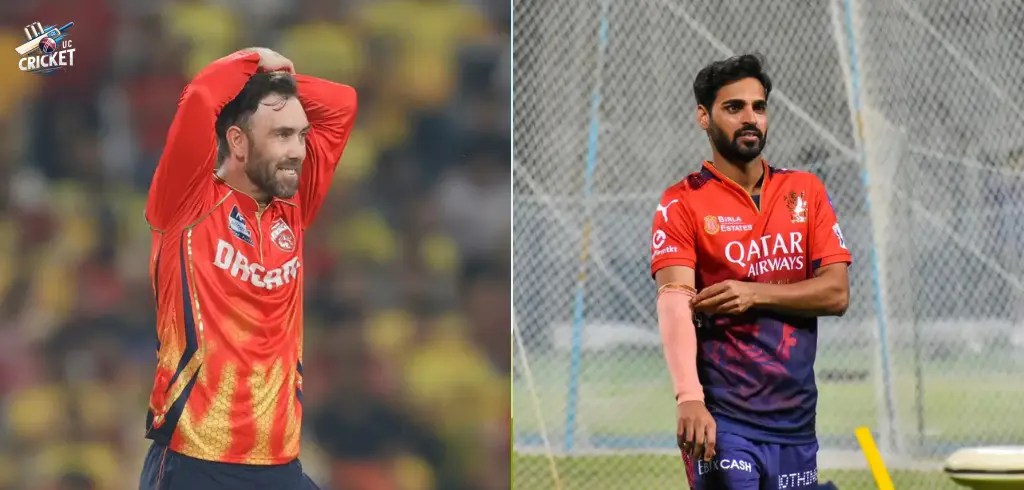 Glenn Maxwell vs Bhuvneshwar Kumar