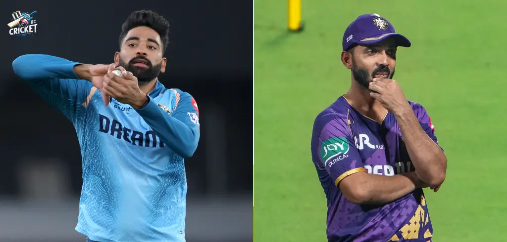 Mohmmed Siraj vs Ajinkya Rahane