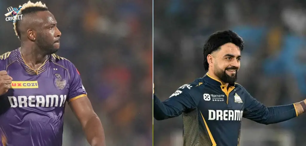 Andre Russell vs Rashid Khan