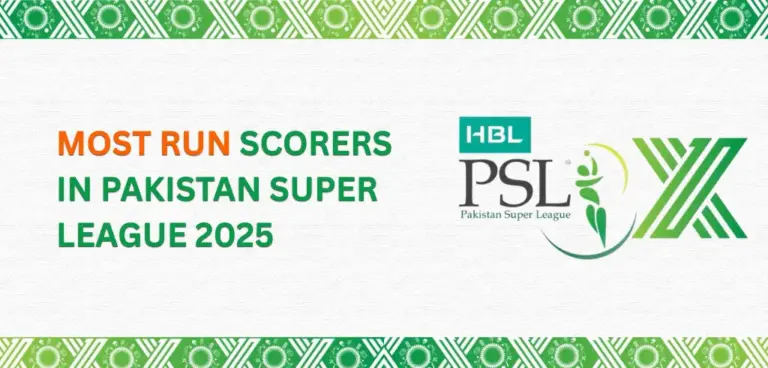 Most Run Scorers in PSL 2025