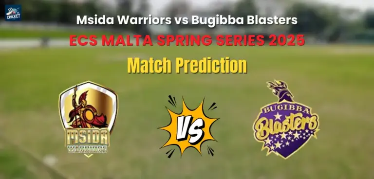 Msida Warriors vs Bugibba Blasters Match Prediction