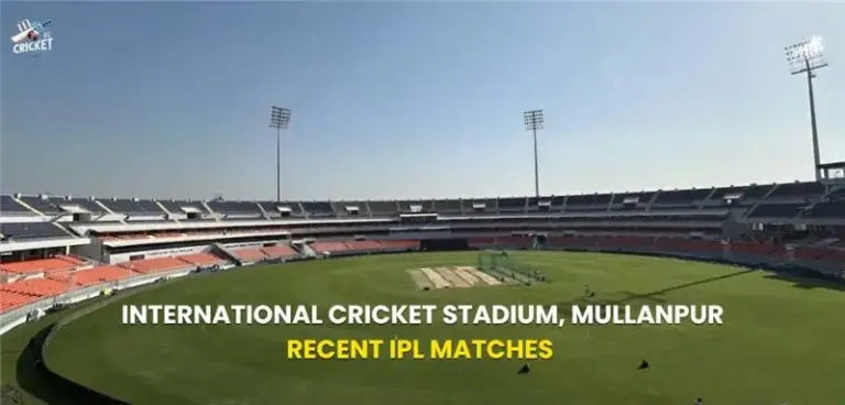 Mullanpur Stadium Last 7 IPL Matches