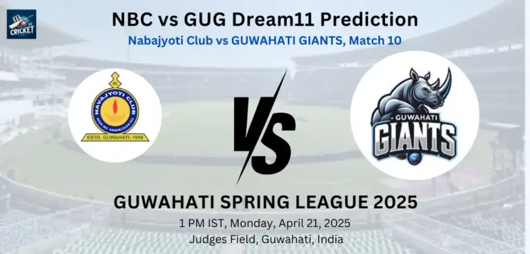 NBC vs GUG Dream11 Prediction