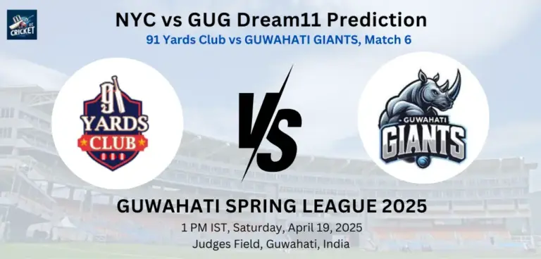 NYC vs GUG Dream11 Prediction