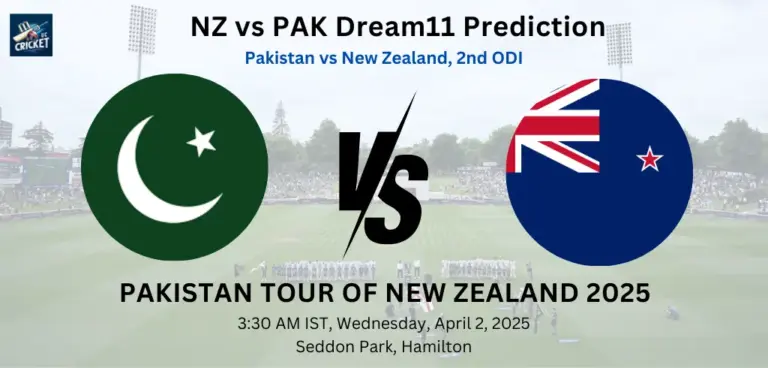 NZ vs PAK Dream11 Prediction
