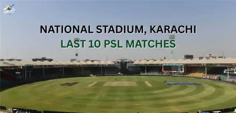 National Stadium Karachi Last 10 PSL Matches