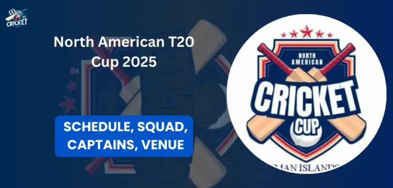 North American T20 Cup 2025 Schedule