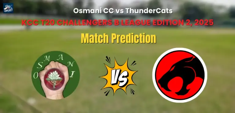 Osmani CC vs ThunderCats Match Prediction