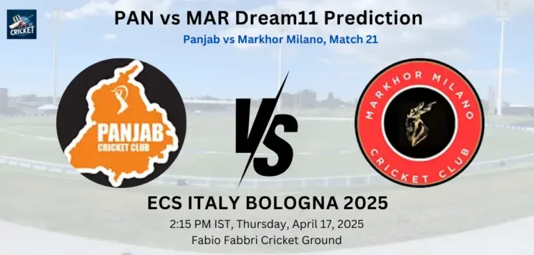 PAN vs MAR Dream11 Prediction