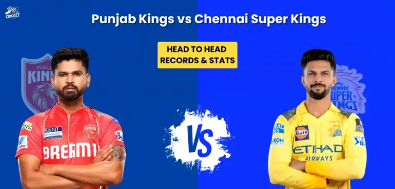 PBKS vs CSK Head to head