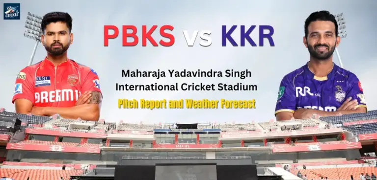 PBKS vs KKR Pitch Report