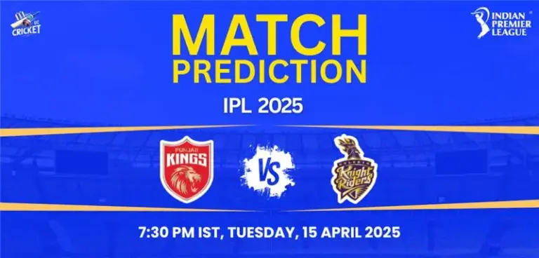 PBKS vs KKR match Prediction