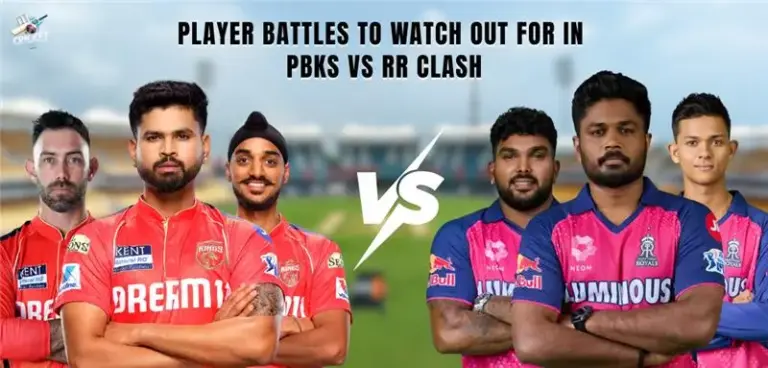 PBKS vs RR Battles IPL 2025