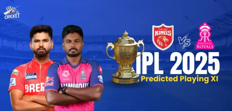 PBKS vs RR Predicted Playing XI