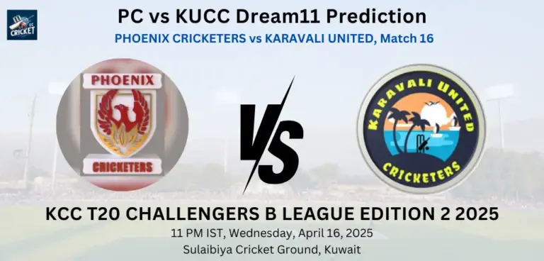 PC vs KUCC Dream11 Prediction