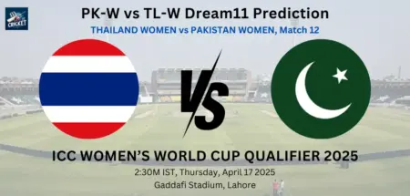 PK-W vs TL-W Dream11 Prediction