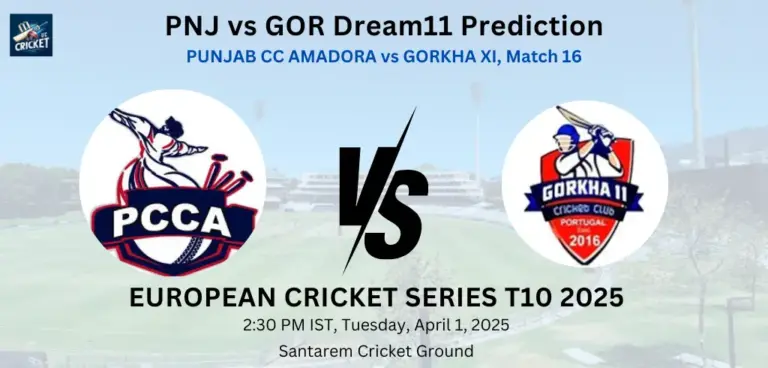 PNJ vs GOR Dream11 Prediction